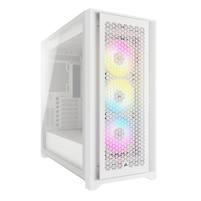 CORSAIR ICUE 5000D RGB WHITE MID CASE