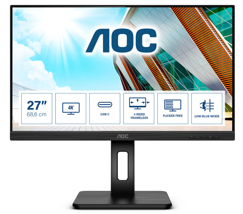 U27P2CA 27 INCH IPS 3840x2160 MM HA HDMI DP USB USB-C