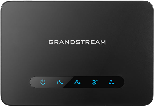 Grandstream HT-812 ATA Adaptor (2 FXS) with Integrated NAT router