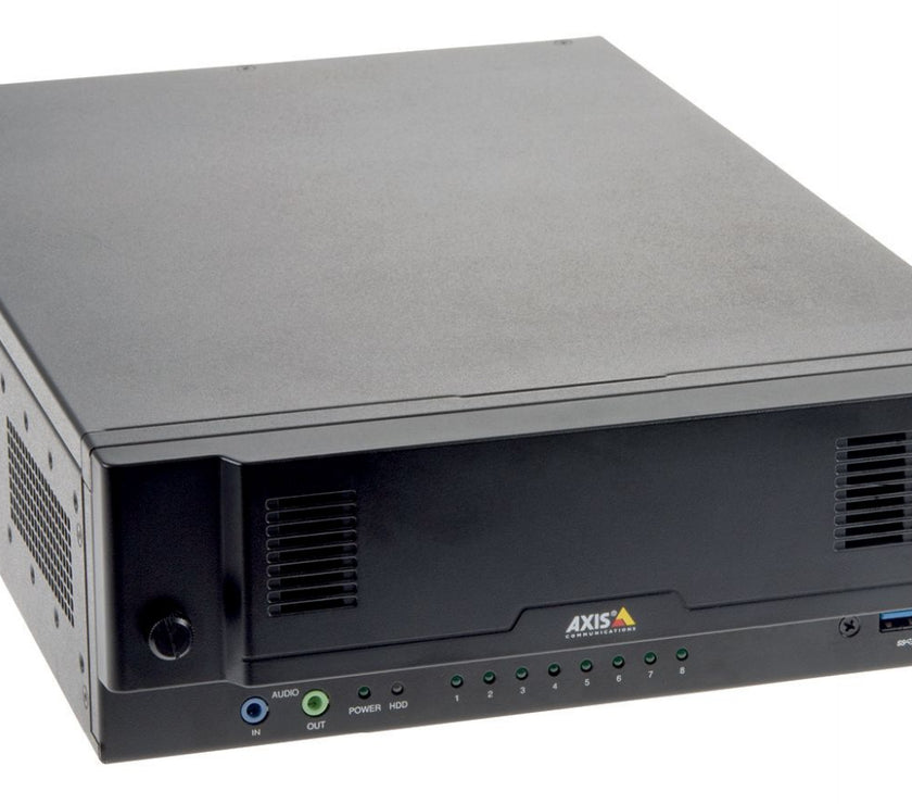 Axis 01580-003 network video recorder Black