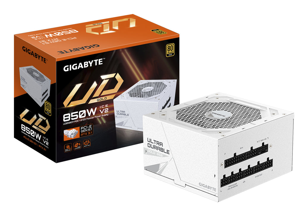 GIGABYTE 850W GOLD F/M UD850GM PG5 ICE
