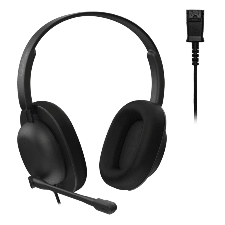 JPL ICON 100 BINAURAL QD HEADSET