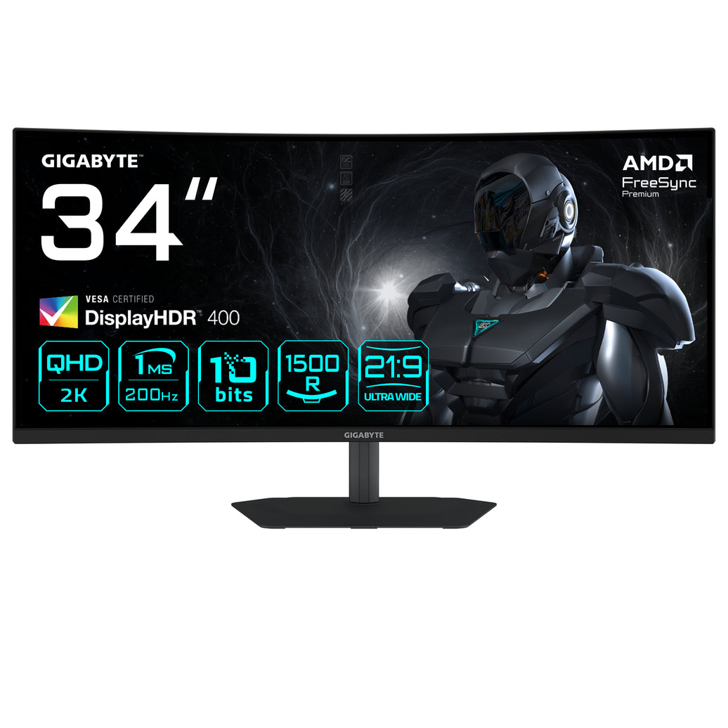 GIGABYTE 34 VA MON SPK CURV G34WQC2 EK