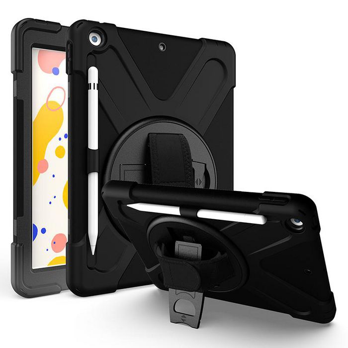 eSTUFF iPad 10.2 AUSTIN Defender Case - Black