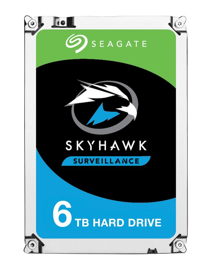 Seagate 6 TB, 3.5", SATA III, 6 Gb/s, 210 MB/s, 256 MB