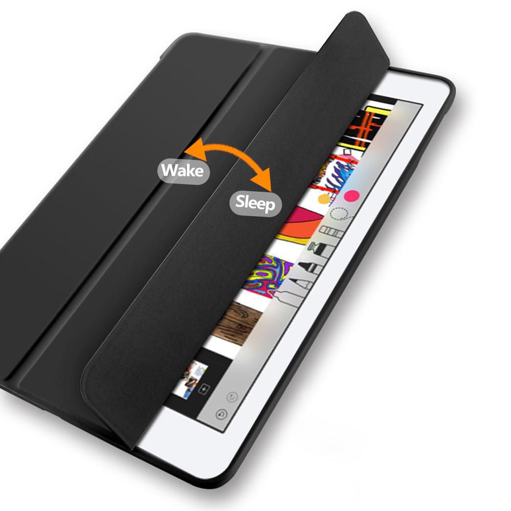 eSTUFF iPad 10.2 2021/2020/2019 DENVER Folio Case - Black -