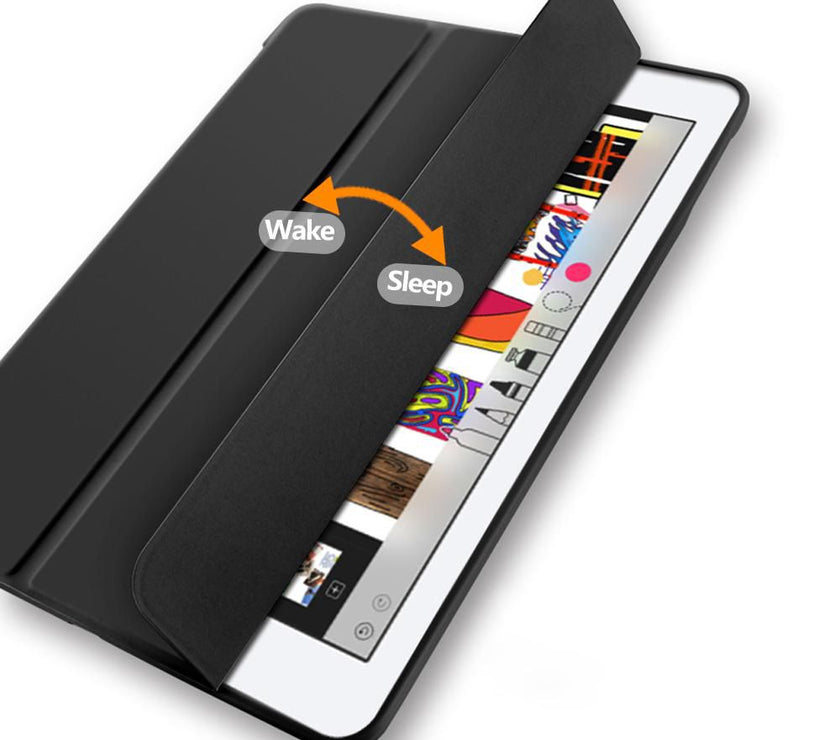 eSTUFF iPad 10.2 2021/2020/2019 DENVER Folio Case - Black -