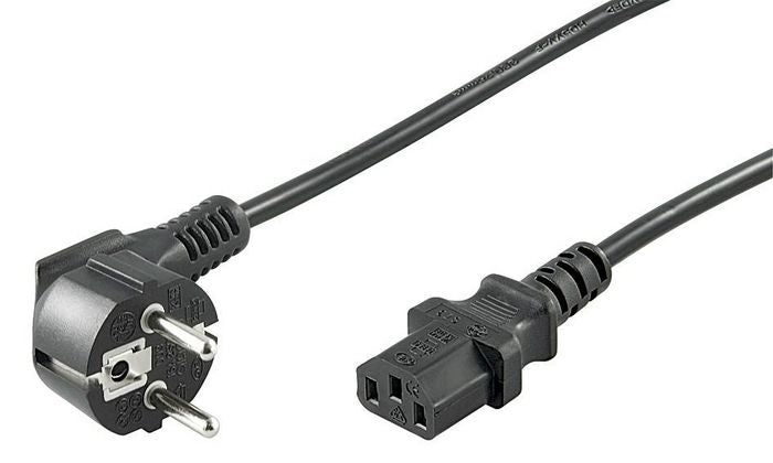 MicroConnect Power Cord Schuko Angled - C13, 1.8m
