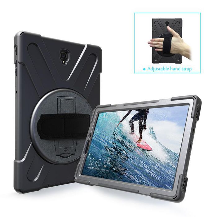 eSTUFF Galaxy Tab A8 10.5 AUSTIN Defender Case without built-in screen protector - Black