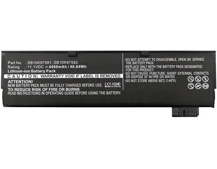 CoreParts Laptop Battery for Lenovo 49Wh Li-Pol 11.1V 4.4Ah (Lenovo 61+), for Thinkpad P51S, T470, T570