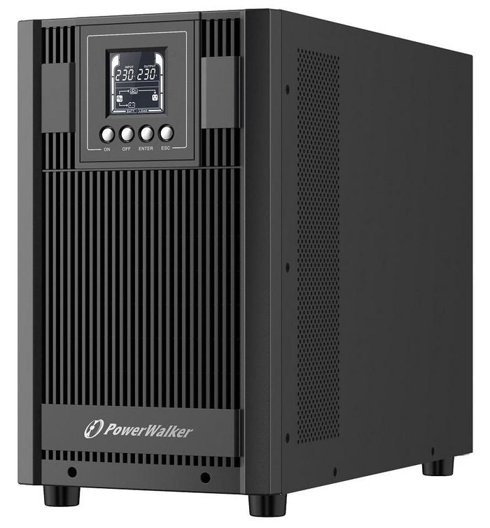PowerWalker 3 kVA, 2.7 kW, 80-300V, 40/70VHz, 196x416x342mm, 21kg, Black