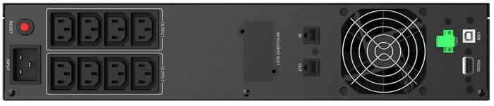 PowerWalker Line-Interactive, 3000 VA, 1800W, AVR, 1 x C20 In, 8 x C13 Out, USB, RS-232, EPO, RJ-45 / RJ-11 Protection, Intelligent Slot, UK