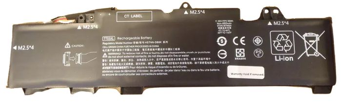 CoreParts Laptop Battery for HP 48.84Wh 3Cell Li-ion 11.1V 4400mAh for HP EliteBook 755 G5, EliteBook 850 G5, ZBook 15U G5