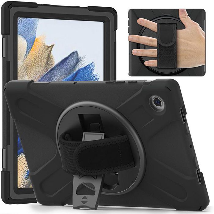 eSTUFF Galaxy Tab A8 10.5 AUSTIN Defender Case without built-in screen protector - Black