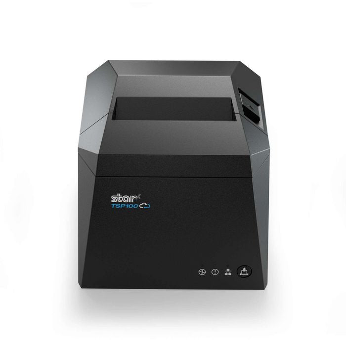 Star Micronics TSP143IV UE BK E+U PRINTER THERMAL 80MM WIDE PAPER 24VDC, Direct thermal, POS printer, 203 x 203 DPI, 250 mm/sec, Wired & Wireless, USB Type-C