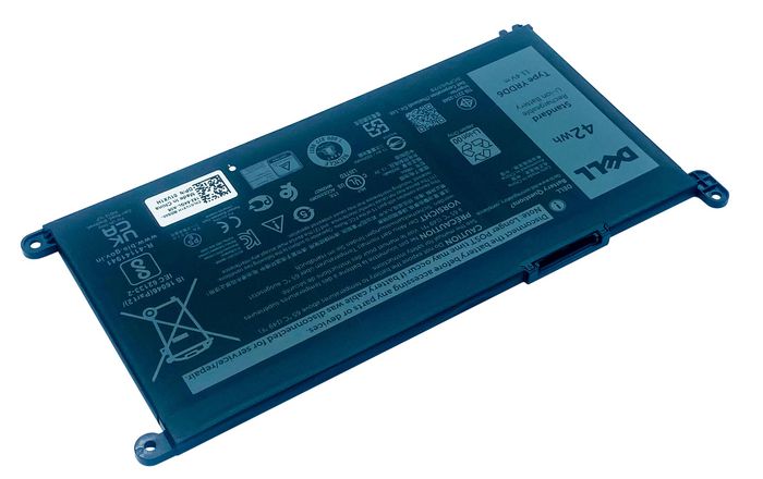 Dell Battery, 42WHR, 3 Cell, Lithium Ion (Polymer)