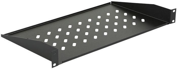 Lanview by Logon 1U 19" Rack Mount Shelf Black