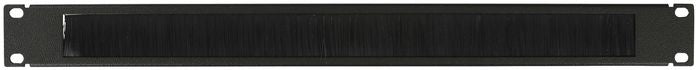 Lanview 1U 19" Brushed Cable Organizer Panel