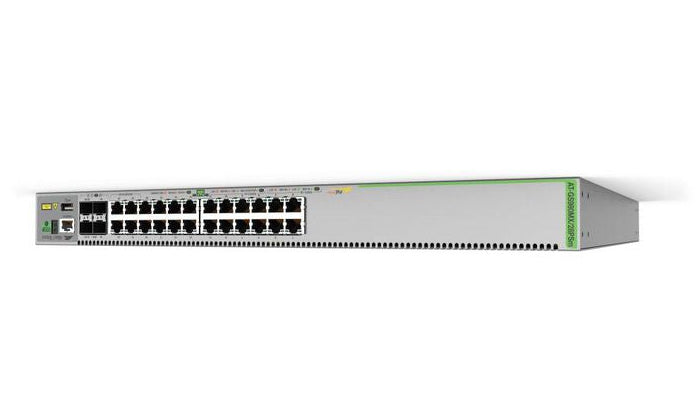 Allied Telesis AT-GS980MX/28PSM-50 network switch Managed L3 Gigabit Ethernet (10/100/1000) Power over Ethernet (PoE) 1U Grey