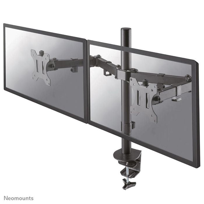 Neomounts Full Motion Dual Desk Mount, FPMA-D550DBLACK