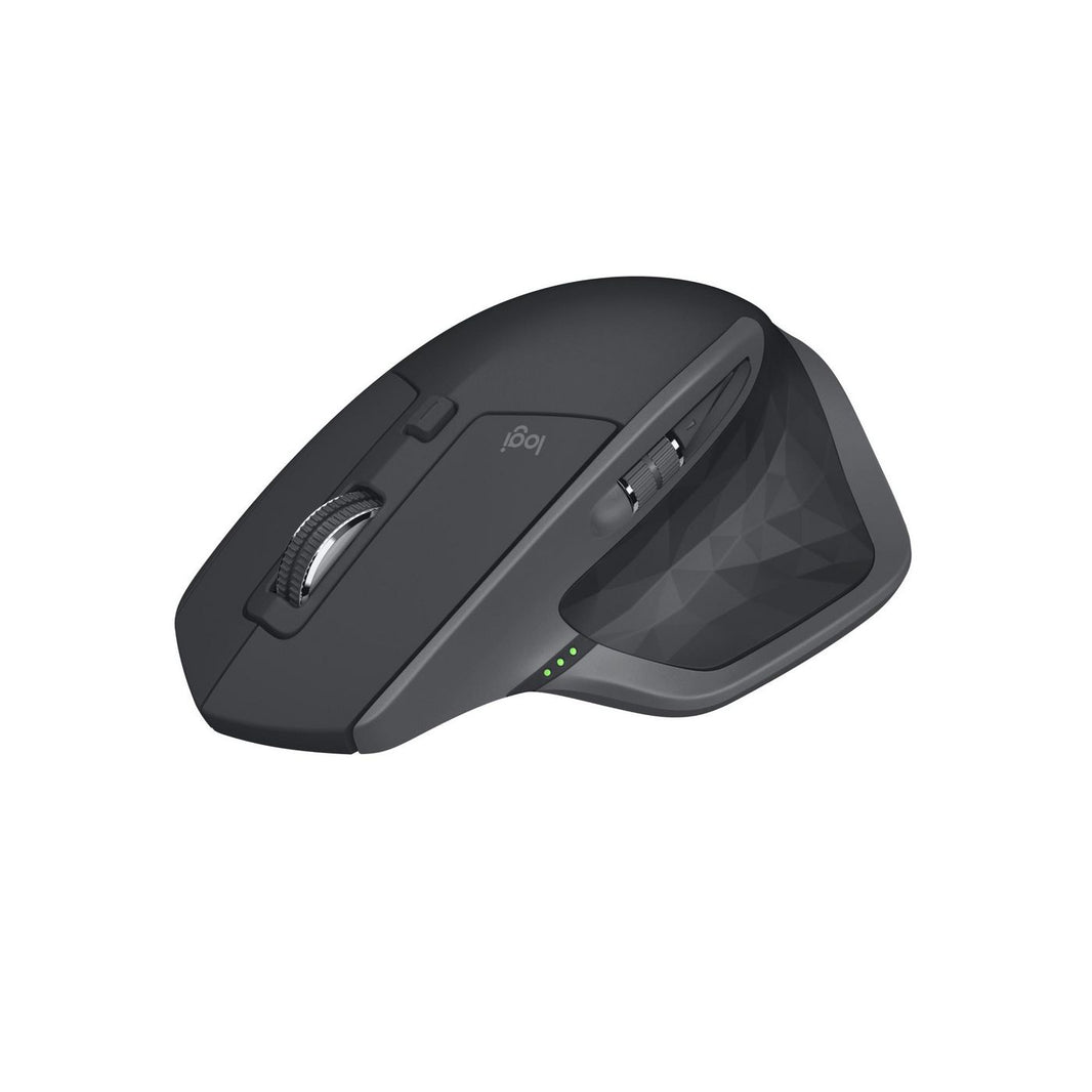 Logitech RF 2.4GHz, 10m, 200–4000 DPI, Li-Po 500mAh, 85.7×126×48.4 mm, 145g