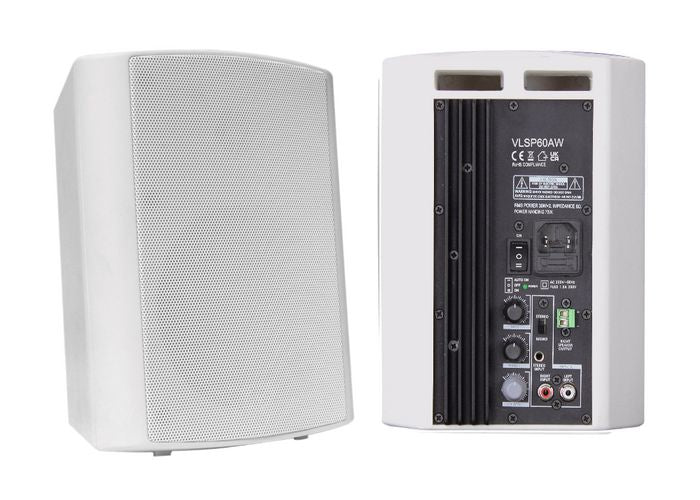 Vivolink Active Speaker Set, 2x30W, 5.25", White