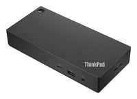 Lenovo Dock: 2x DisplayPort, 1x HDMI, 3x USB 3.1, 2x USB 2.0, 1x USB-C, 1x LAN
