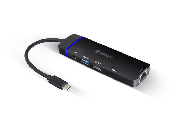 eSTUFF USB-C 5-in-1 Mobile Hub