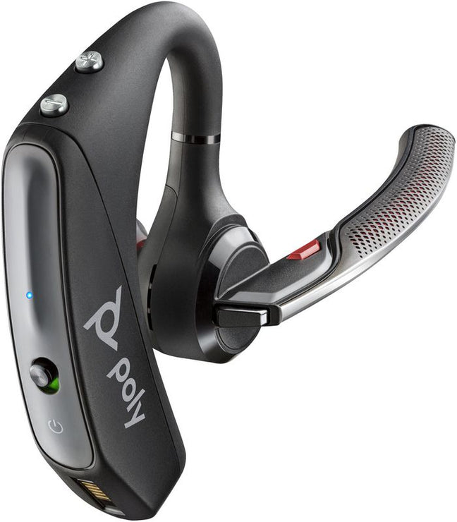 Poly Voyager 5200, Standard, Noise Cancelling Bluetooth Earpiece