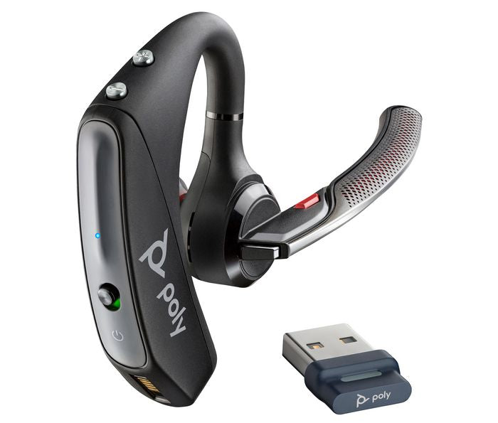Poly Voyager 5200 USB-A Bluetooth Headset + BT700 dongle