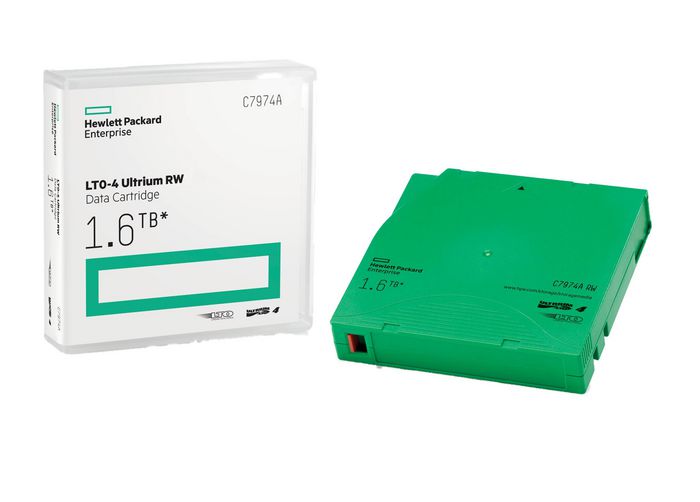 Hewlett Packard Enterprise LTO4 Ultrium 1.6TB Read/Write Data Cartridge