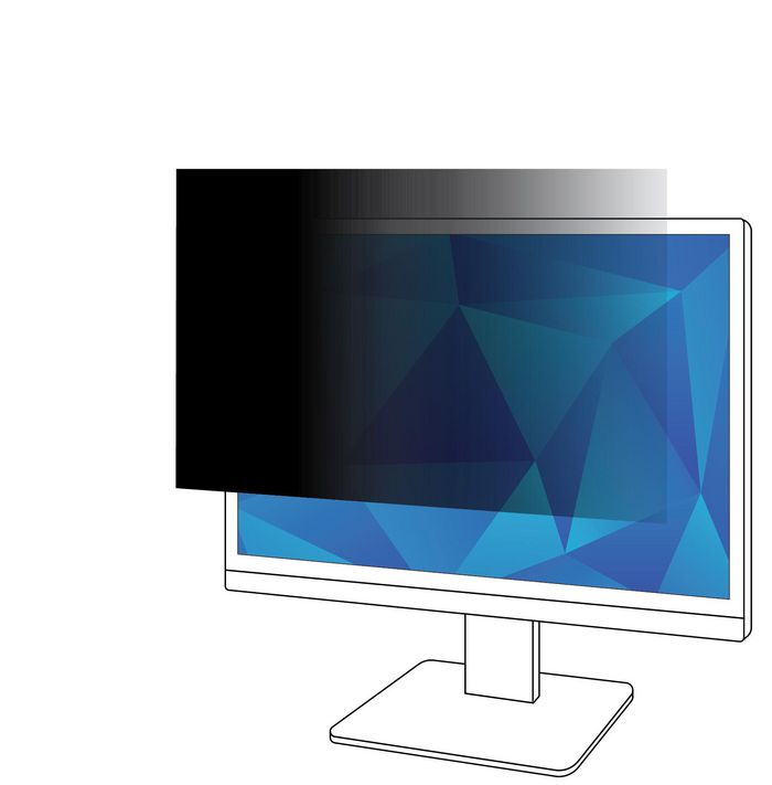 3M 3M Privacy Filter for 24in Monitor, 16:9, PF240W9B
