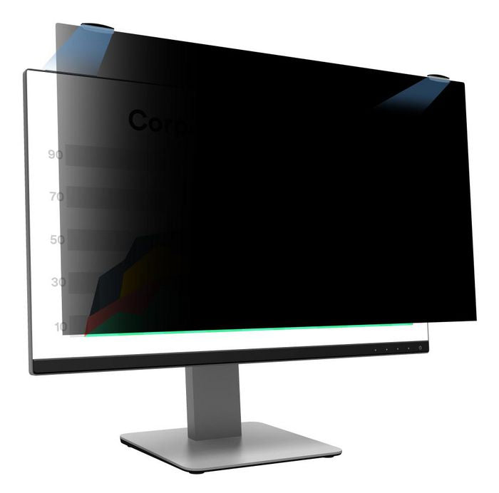 3M Privacy Filter for 23.8in Full Screen Monitor with COMPLY™ Magnetic Attach, 16:9, PF238W9EM