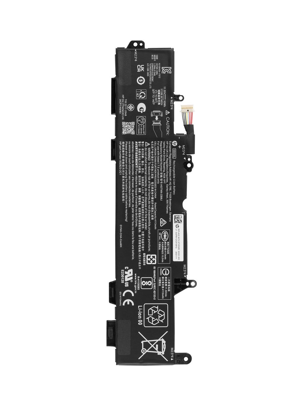 HP ASSY-BATT 3C 50Wh 4.33Ah LI SS03050XL-PL