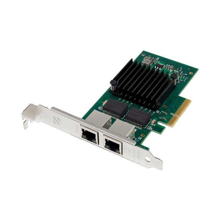 MicroConnect PCIe 2-Port Intel I350AM2 Dual 1GbE Server Card