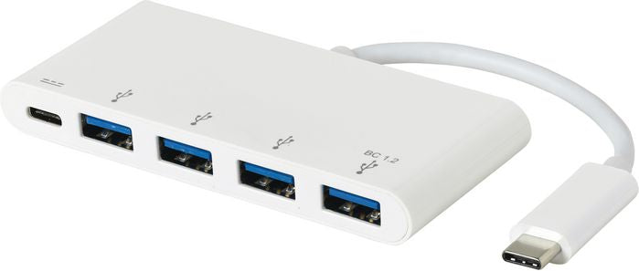 eSTUFF USB-C to USB 3.0 x4 Charging Hub