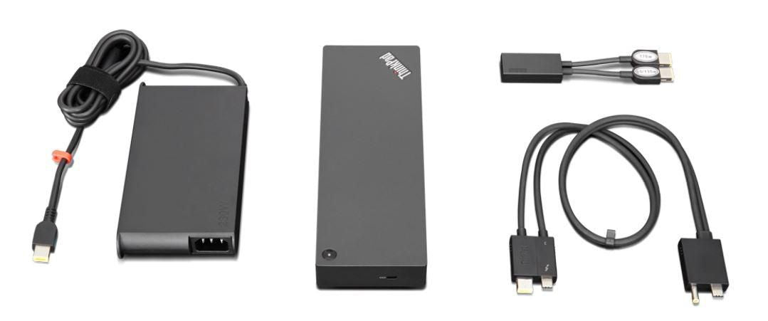 Lenovo 5x USB 3.0, Thunderbolt 3, 2x DisplayPort, 2x HDMI, 1x Ethernet, 525g