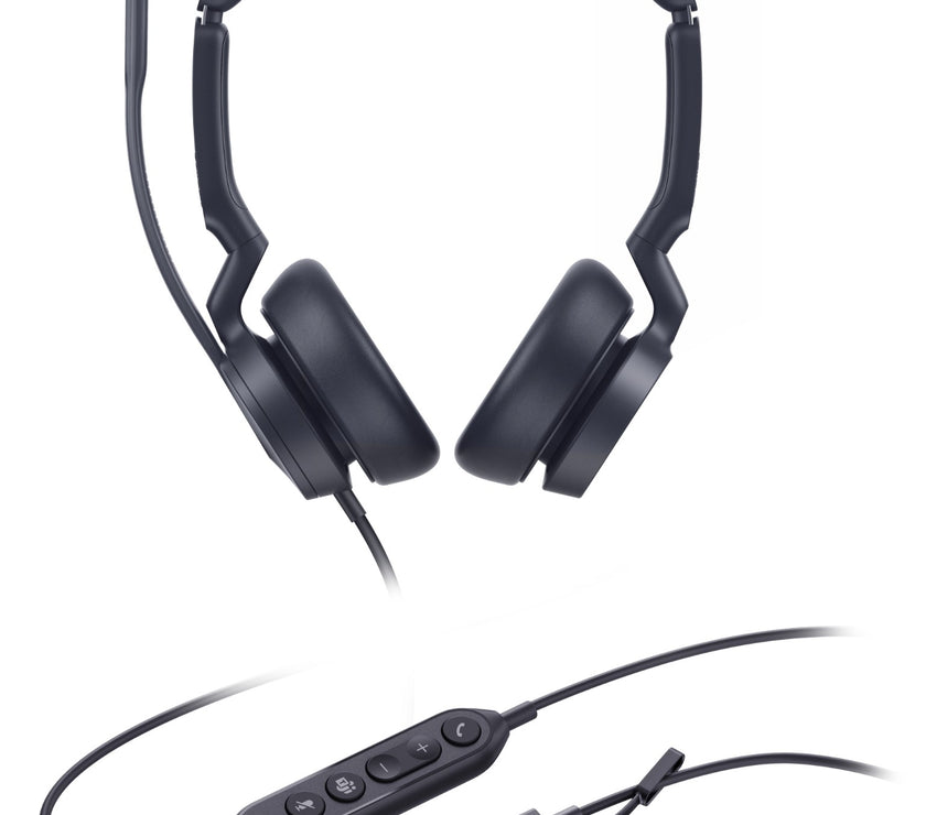 Yealink UH46 is a high-quality wired headset with ANC - Dual Teams