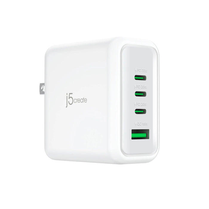 J5CREATE 70W GAN USB-C 4-PORT CHARGER