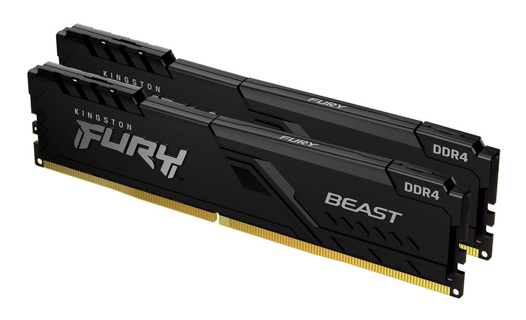 D4 D 3200MHz 64GB 2x32 Kit FURY Beast Bk