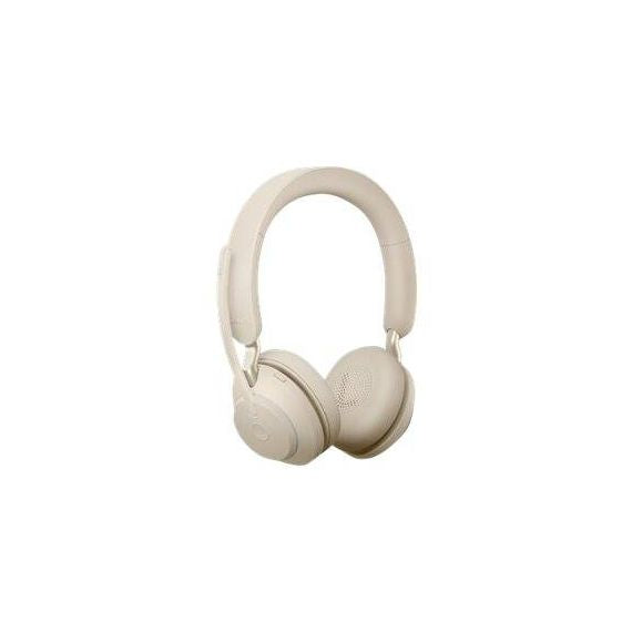 Jabra Evolve2 65 Link380c UC Stereo Stand Beige