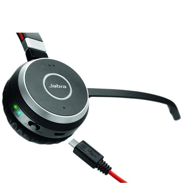 Jabra Evolve 65 SE UC Mono with Jabra LINK 390 USB-A