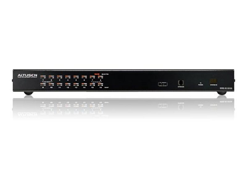 Aten 16 Port CAT-5 High Density KVM Switch Daisy Chain