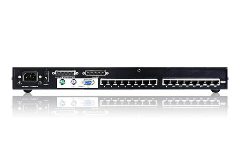 Aten 16 Port CAT-5 High Density KVM Switch Daisy Chain