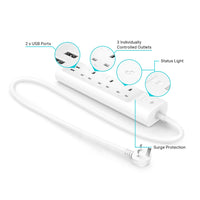 TP-Link 3 Outlets Smart WiFi Power Strip