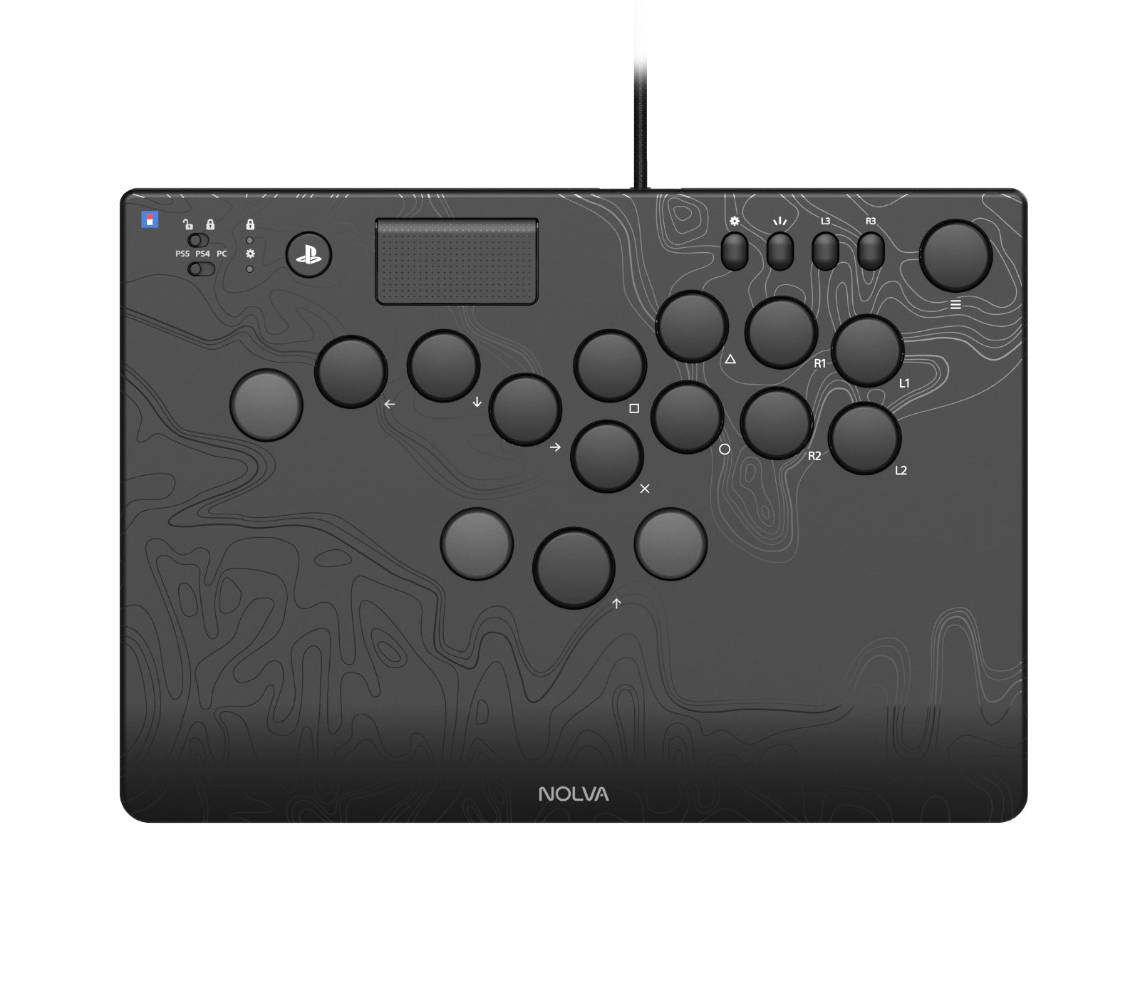 NOLVA Mechanical All-Button Arcade Controller for PS5 and PC