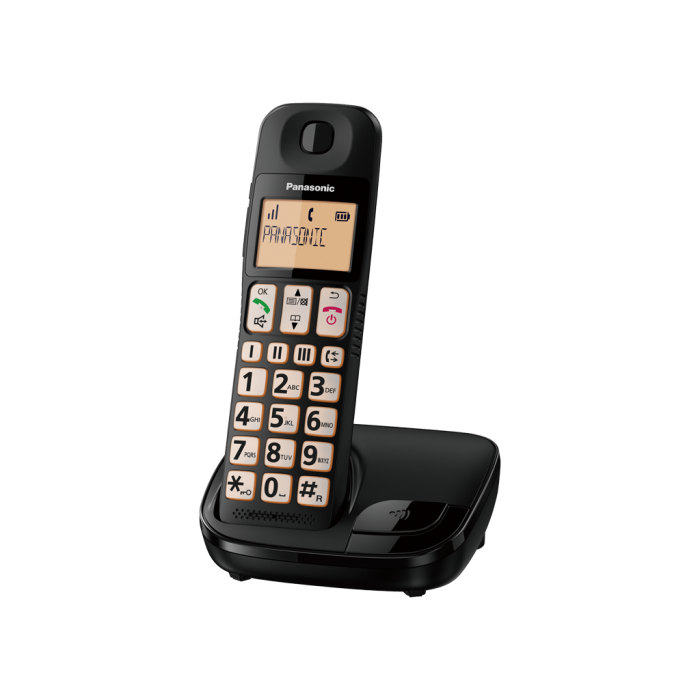 PANASONIC KX-TGE110EB BIG BUTTON DECT