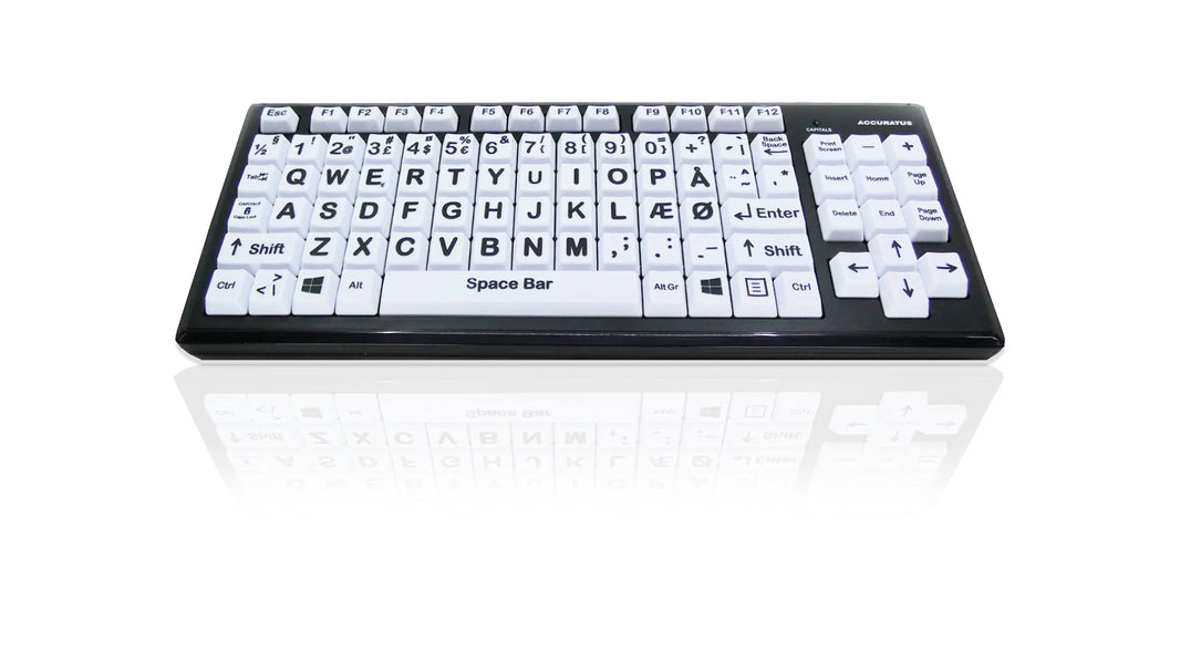 Accuratus Monster 2 High Contrast Keyboard