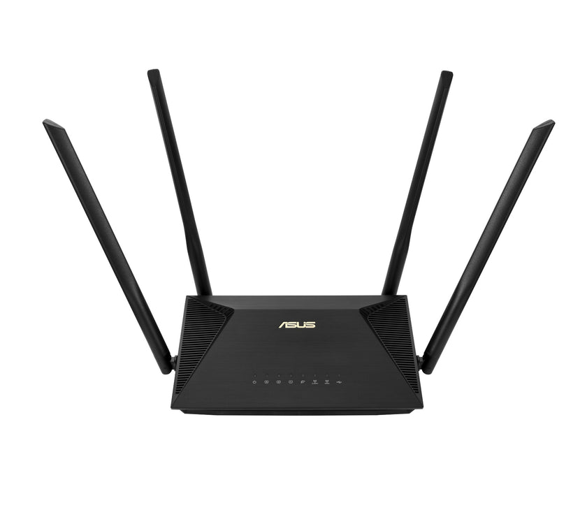ASUS RT-AX53U wireless router Gigabit Ethernet Dual-band (2.4 GHz / 5 GHz) Black