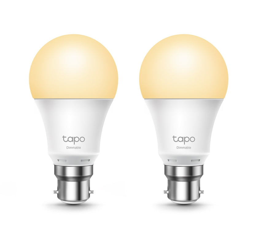 TP-Link Dimmable Smart Light Bulb B22 (2 Pack)